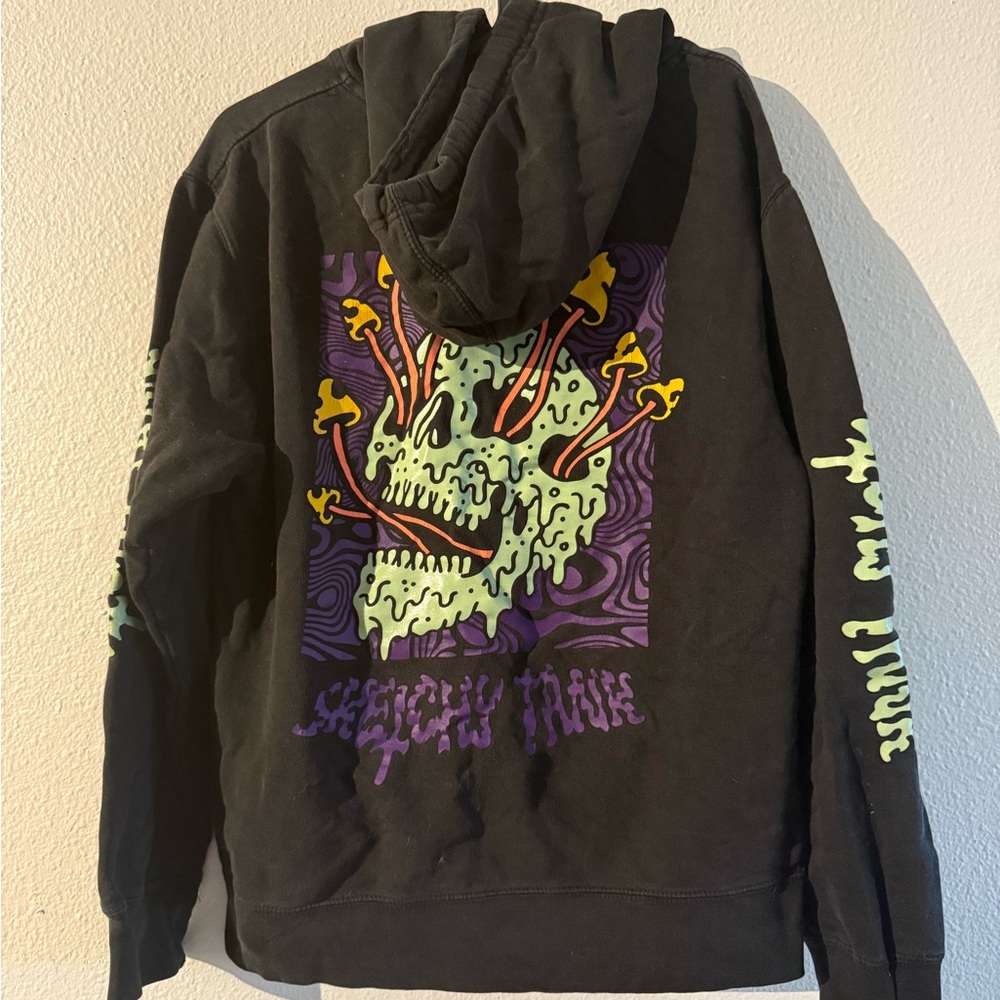 Zumiez Black Skull Graphic Hoodie